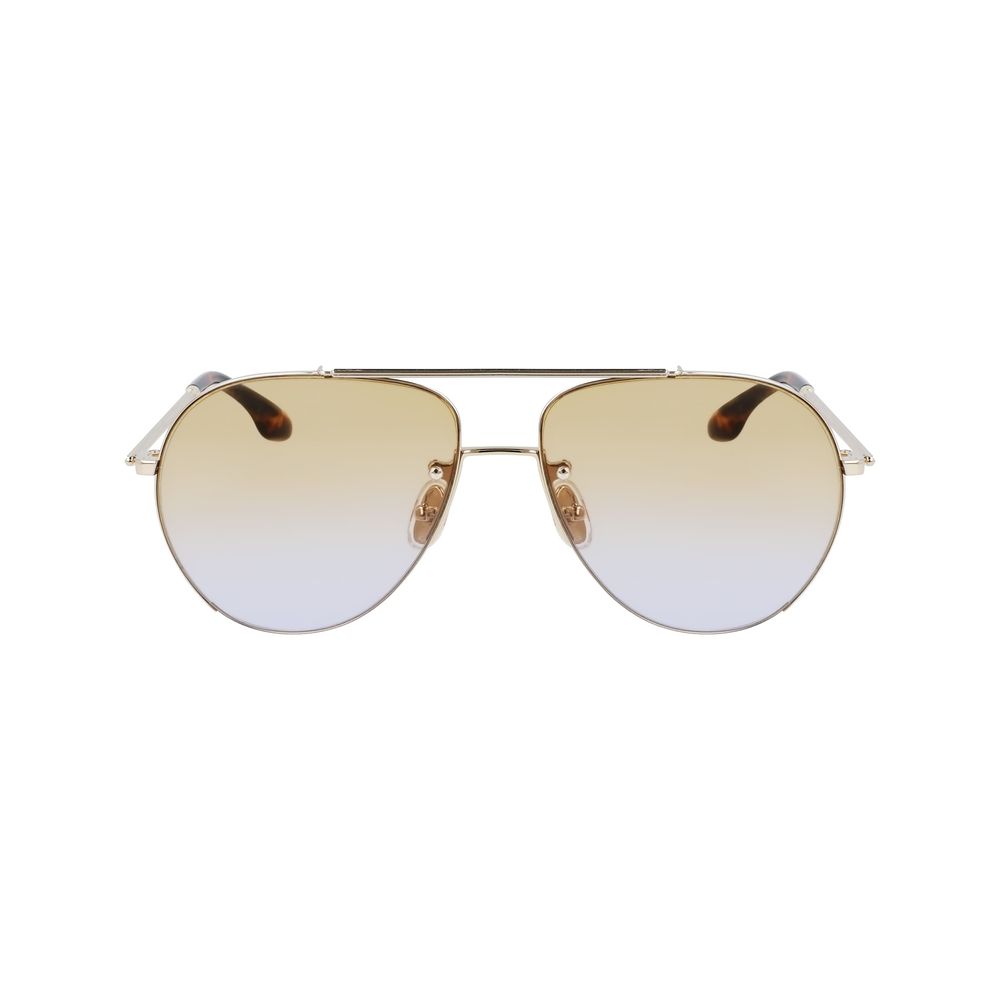 Victoria Beckham Gold Metal Sunglasses Victoria Beckham