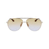 Victoria Beckham Gold Metal Sunglasses Victoria Beckham