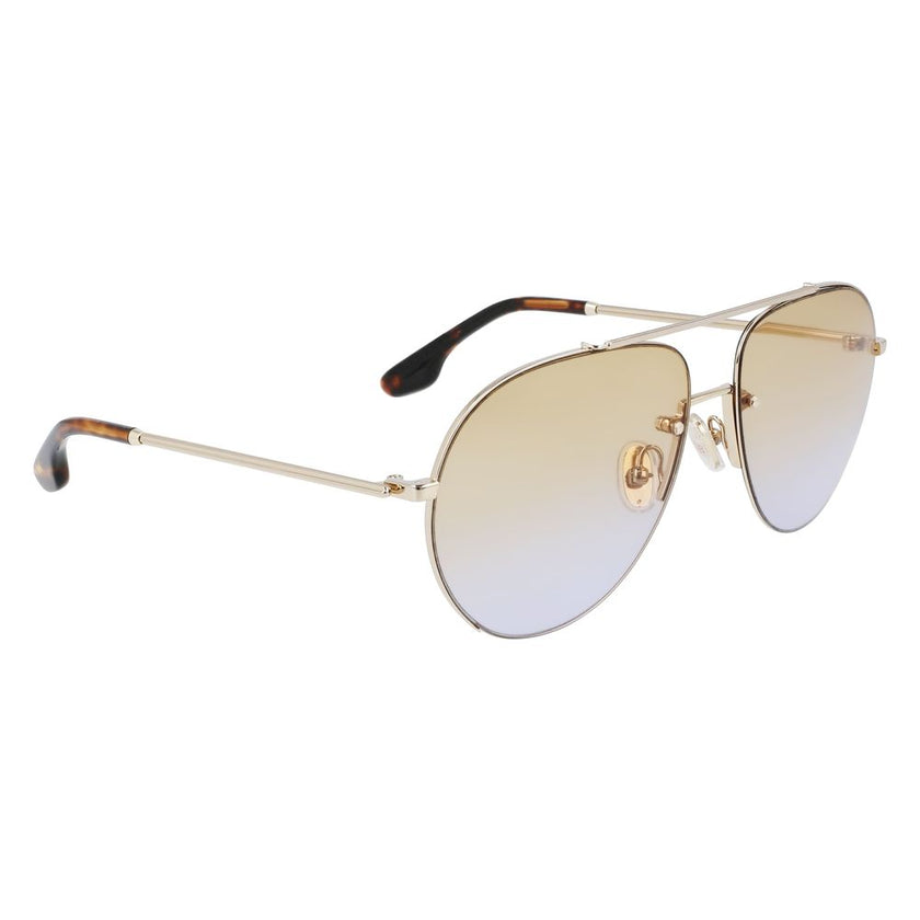 Victoria Beckham Gold Metal Sunglasses Victoria Beckham