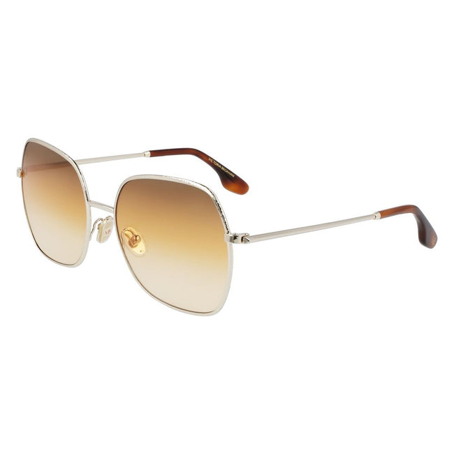 Victoria Beckham Gold Metal Sunglasses Victoria Beckham