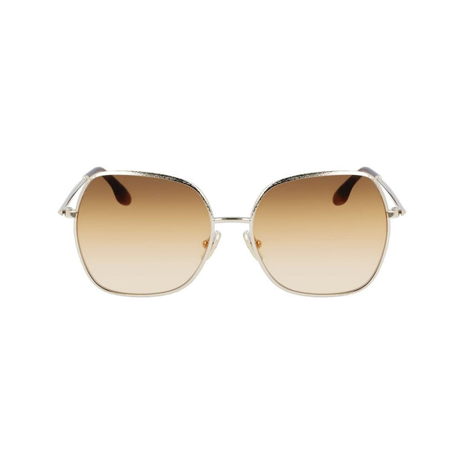 Victoria Beckham Gold Metal Sunglasses Victoria Beckham