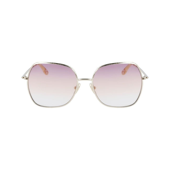 Victoria Beckham Gold Metal Sunglasses Victoria Beckham