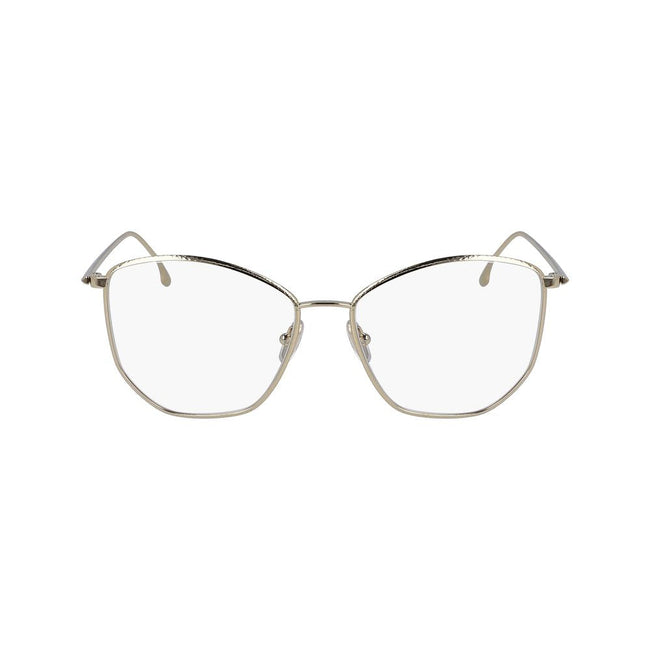 Victoria Beckham Gold Metal Glasses (Frames) Victoria Beckham