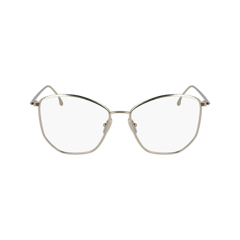 Victoria Beckham Gold Metal Glasses (Frames) Victoria Beckham