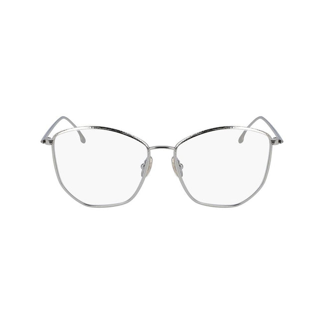 Victoria Beckham Gray Metal Glasses (Frames) Victoria Beckham