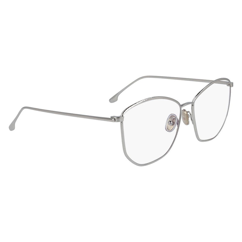 Victoria Beckham Gray Metal Glasses (Frames) Victoria Beckham