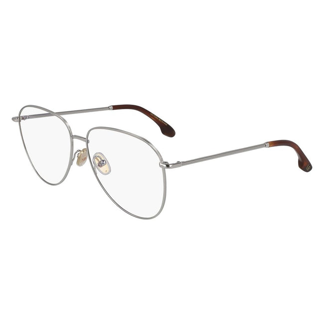 Victoria Beckham Gray Metal Glasses (Frames) Victoria Beckham