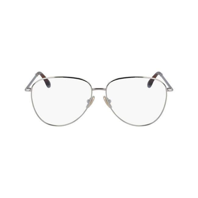 Victoria Beckham Gray Metal Glasses (Frames) Victoria Beckham