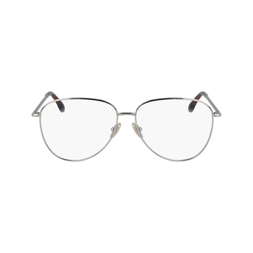 Victoria Beckham Gray Metal Glasses (Frames) Victoria Beckham