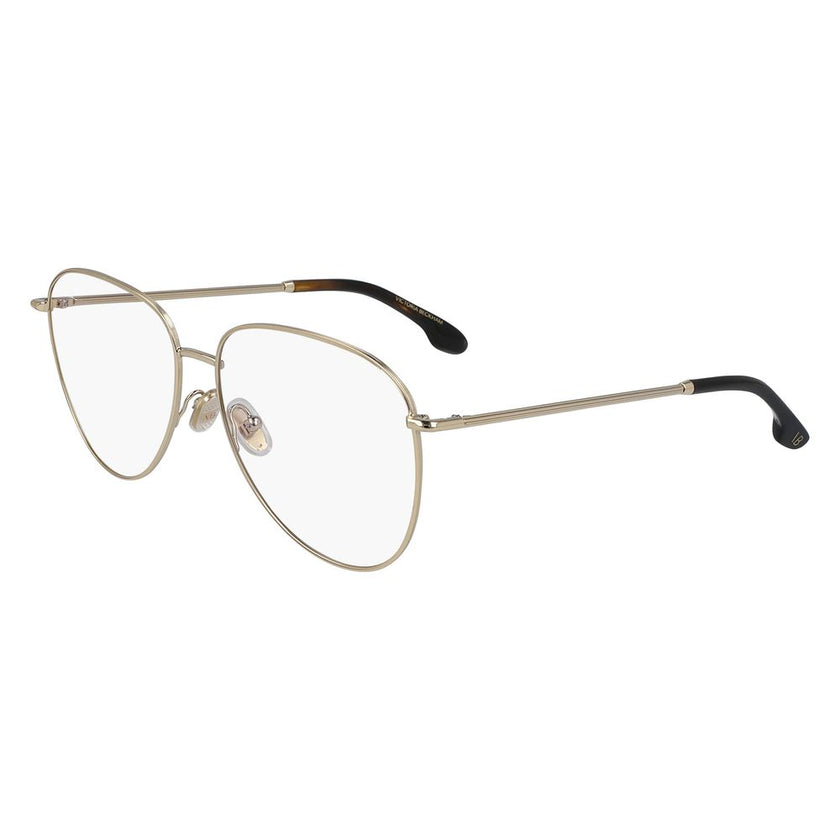 Victoria Beckham Gold Metal Glasses (Frames) Victoria Beckham
