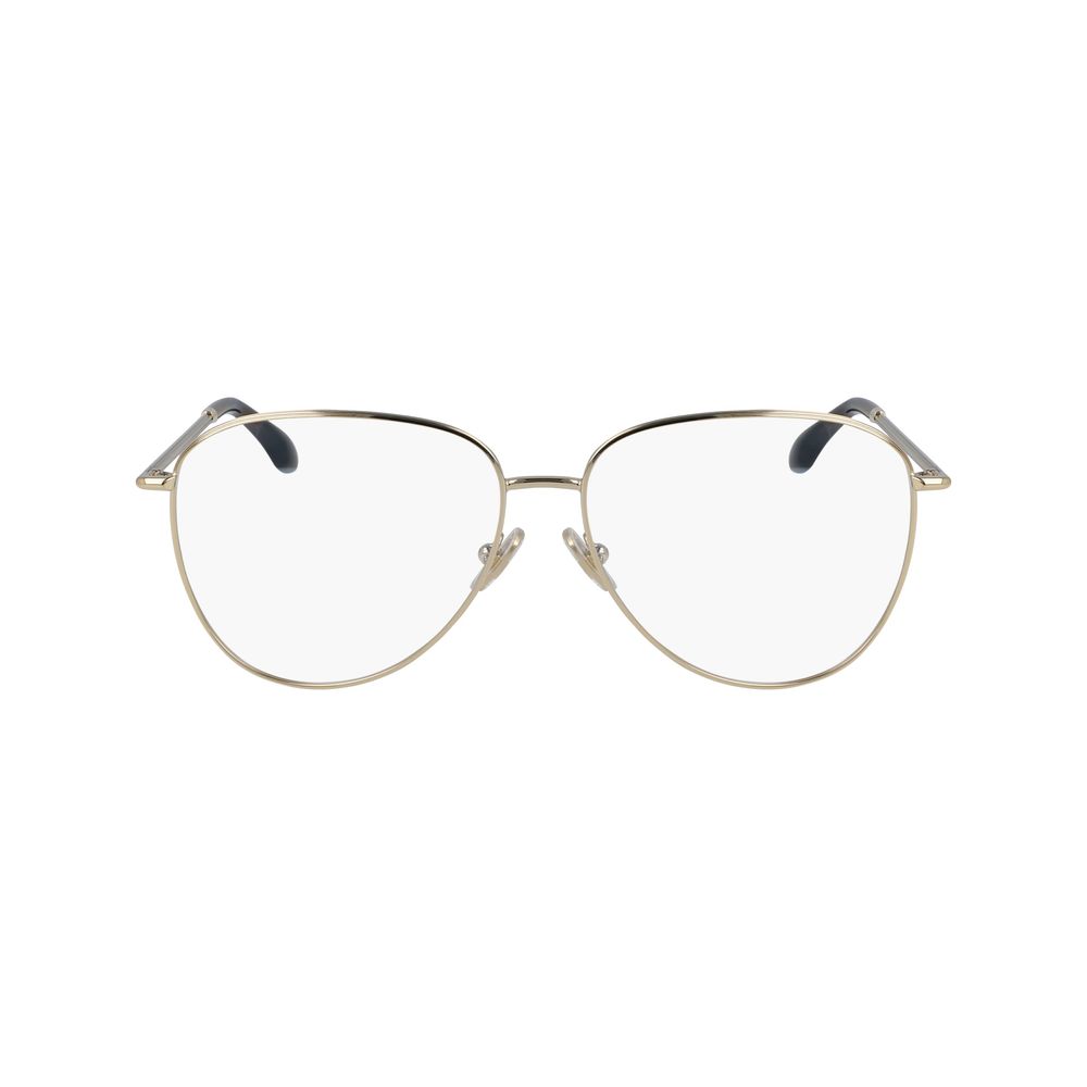 Victoria Beckham Gold Metal Glasses (Frames) Victoria Beckham