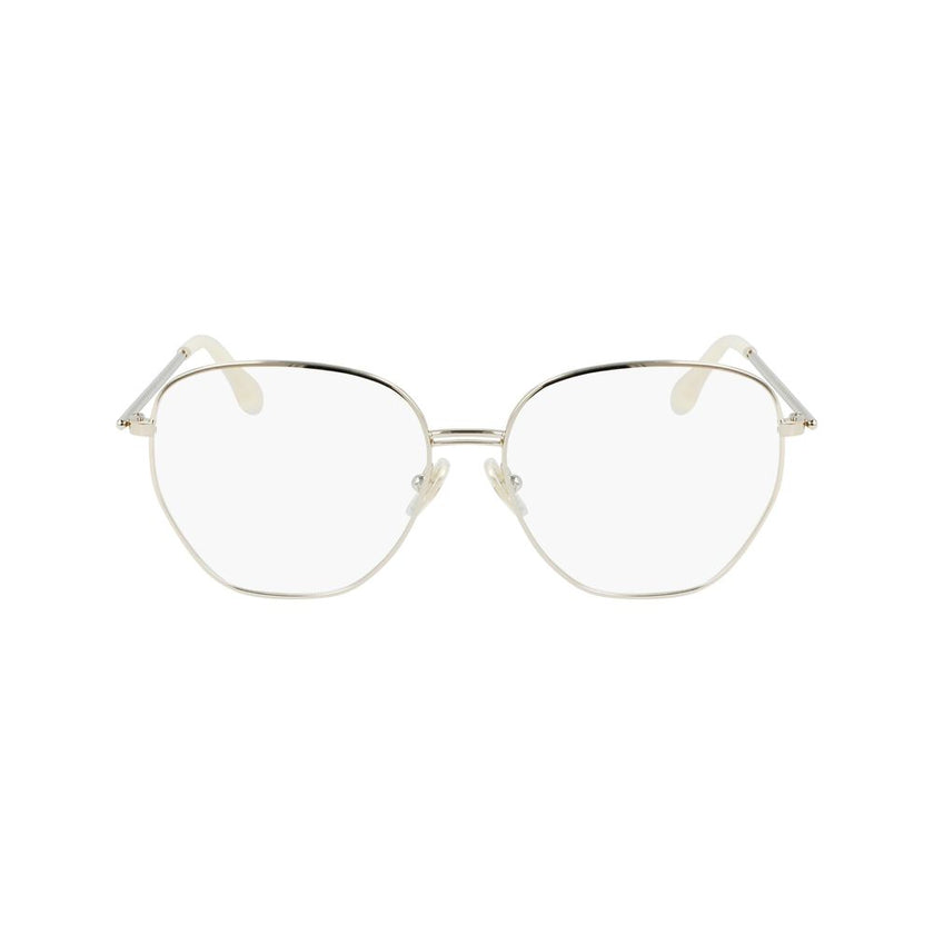 Victoria Beckham Gold Metal Glasses (Frames) Victoria Beckham