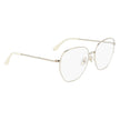 Victoria Beckham Gold Metal Glasses (Frames) Victoria Beckham