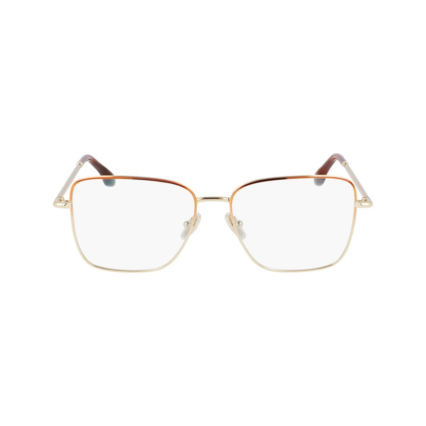 Victoria Beckham Brown Metal Glasses (Frames) Victoria Beckham