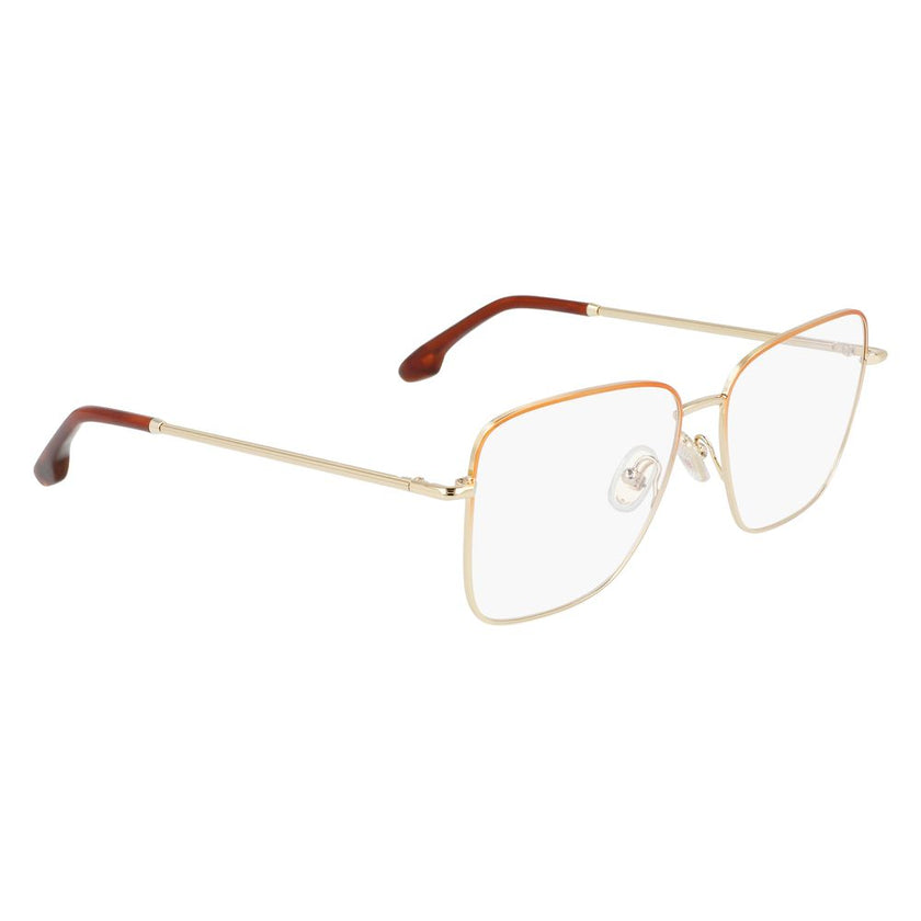 Victoria Beckham Brown Metal Glasses (Frames) Victoria Beckham