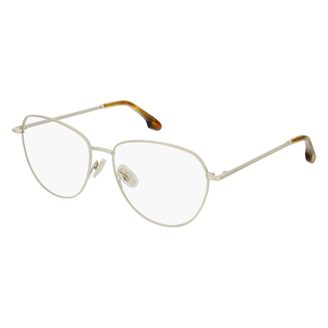 Victoria Beckham Gold Metal Glasses (Frames) Victoria Beckham