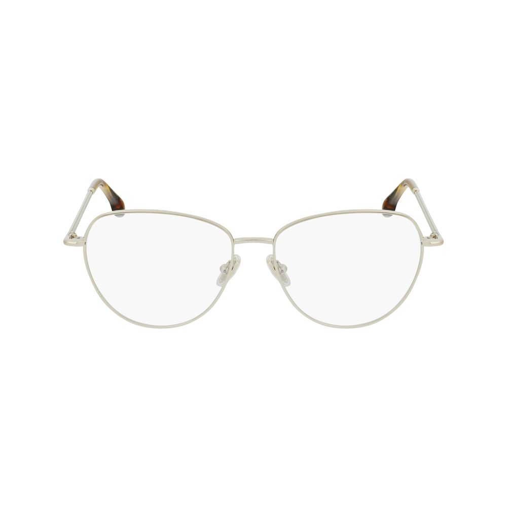Victoria Beckham Gold Metal Glasses (Frames) Victoria Beckham