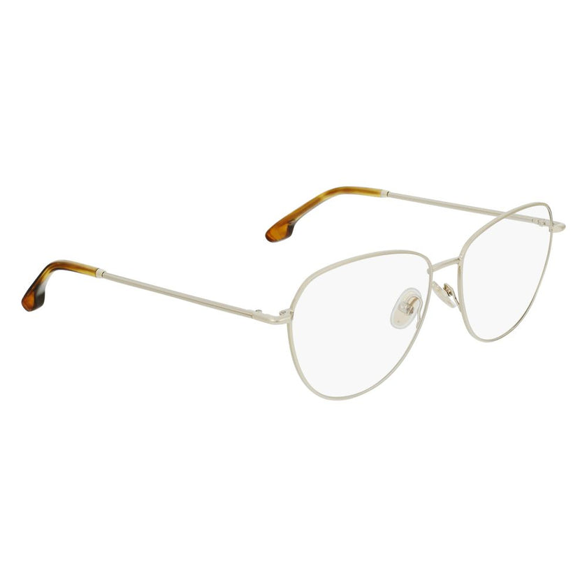Victoria Beckham Gold Metal Glasses (Frames) Victoria Beckham