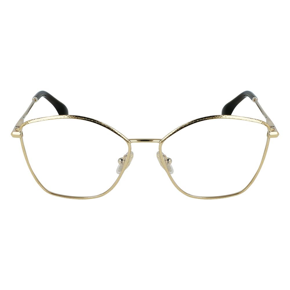 Victoria Beckham Gold Metal Glasses (Frames) Victoria Beckham