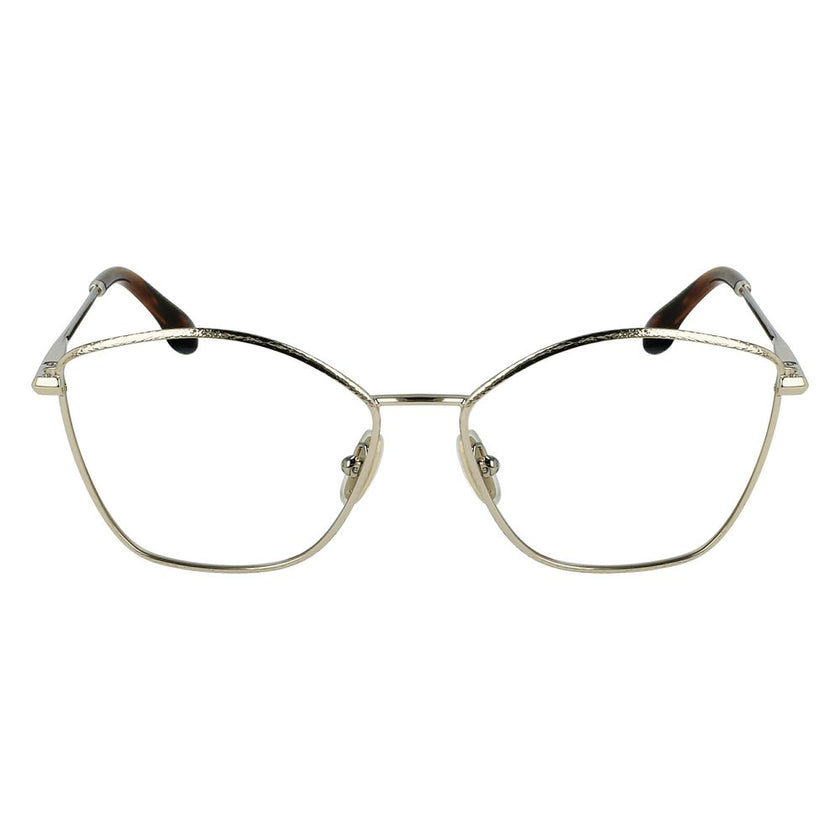 Victoria Beckham Gold Metal Glasses (Frames) Victoria Beckham