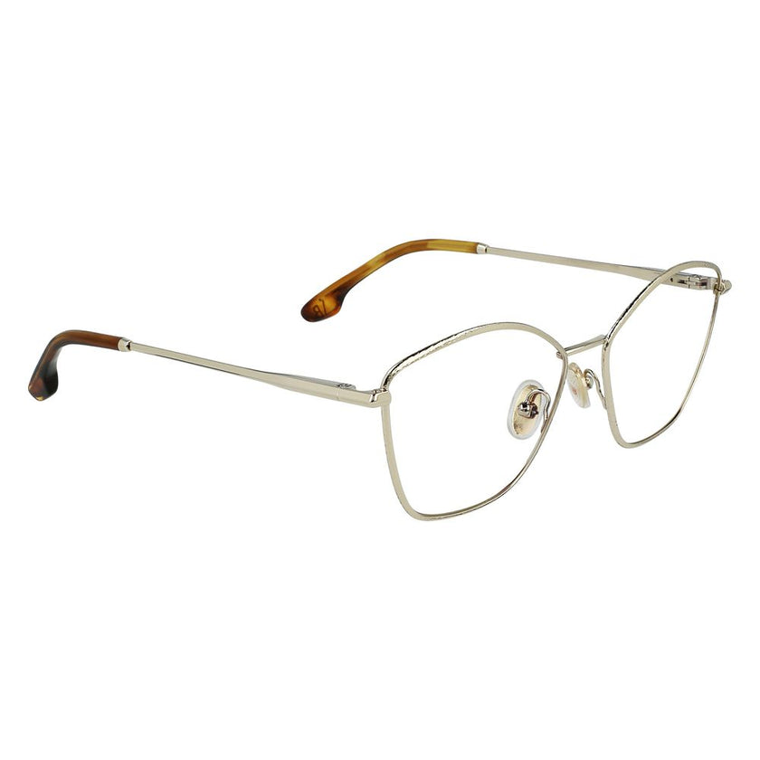 Victoria Beckham Gold Metal Glasses (Frames) Victoria Beckham