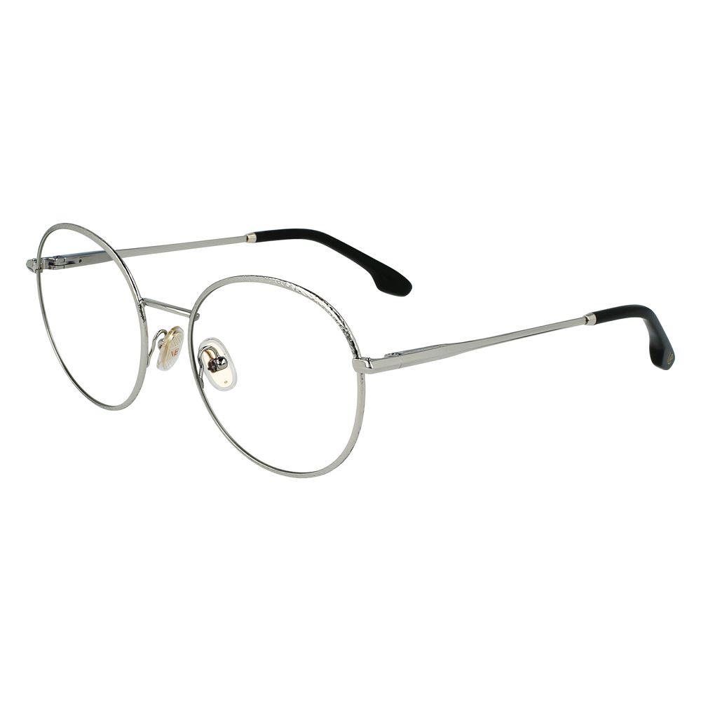 Victoria Beckham Gray Metal Glasses (Frames) Victoria Beckham