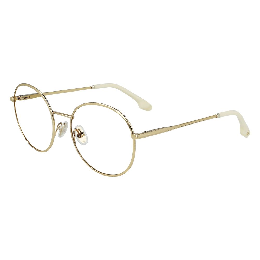 Victoria Beckham Gold Metal Glasses (Frames) Victoria Beckham