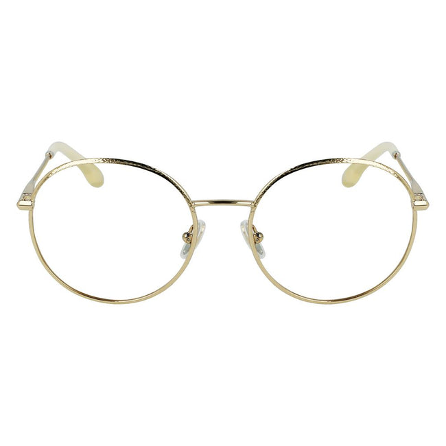 Victoria Beckham Gold Metal Glasses (Frames) Victoria Beckham