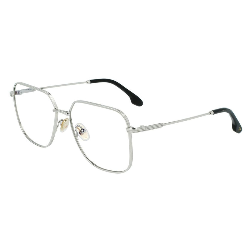Victoria Beckham Gray Metal Glasses (Frames) Victoria Beckham