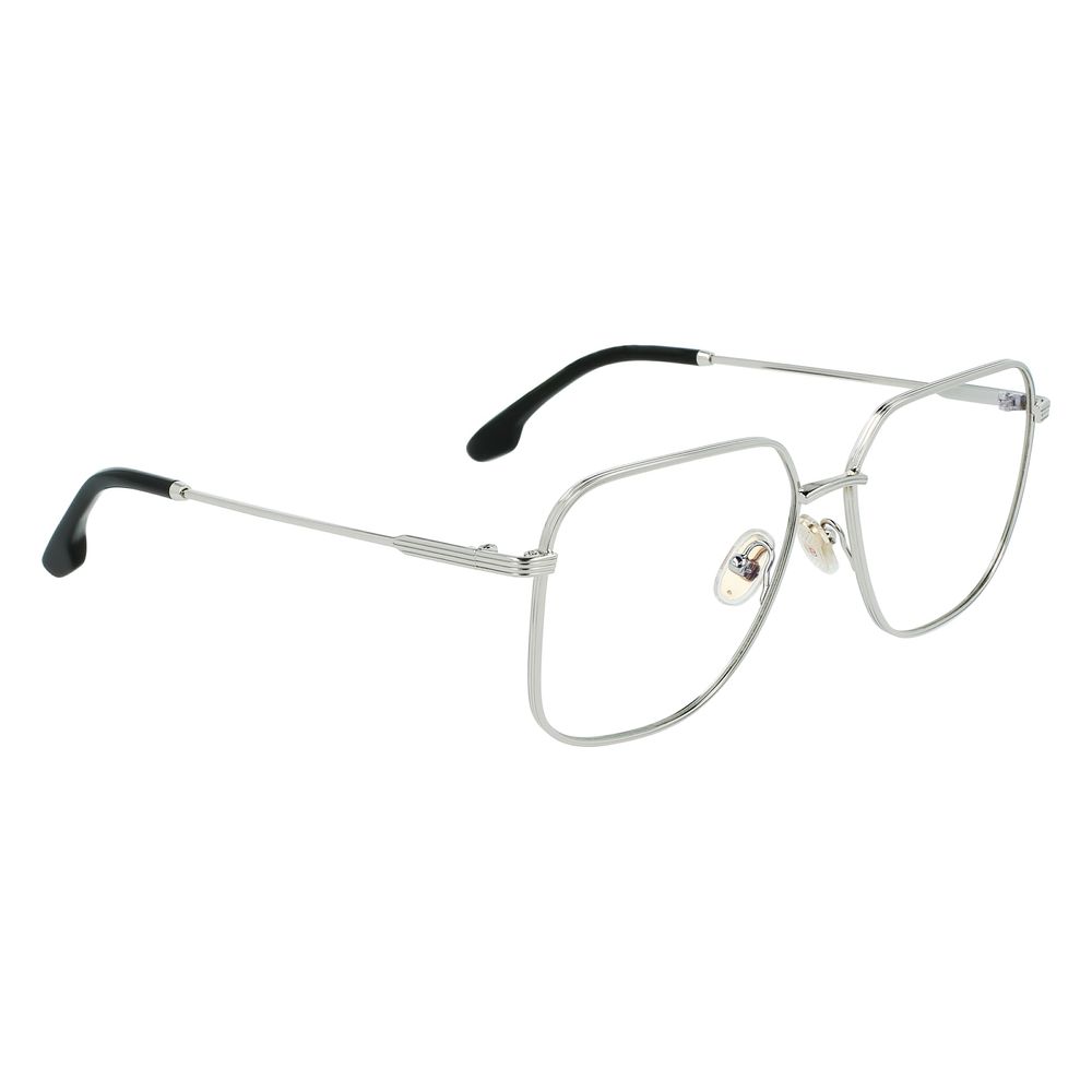Victoria Beckham Gray Metal Glasses (Frames) Victoria Beckham