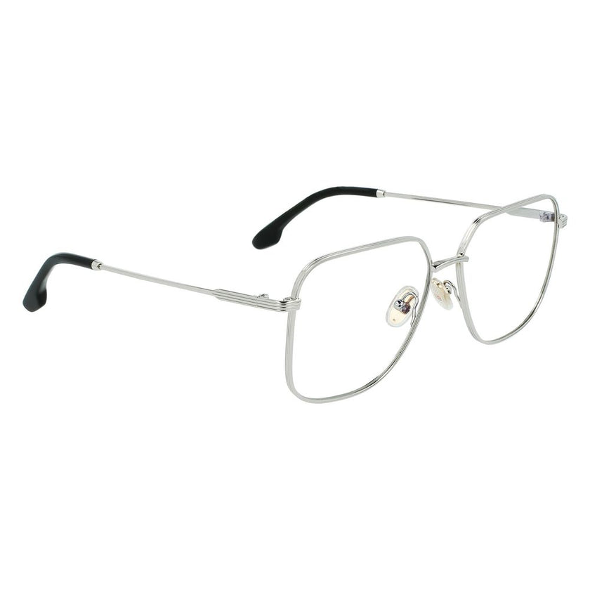 Victoria Beckham Gray Metal Glasses (Frames) Victoria Beckham