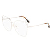 Victoria Beckham Gray Metal Glasses (Frames) Victoria Beckham