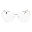 Victoria Beckham Gray Metal Glasses (Frames) Victoria Beckham
