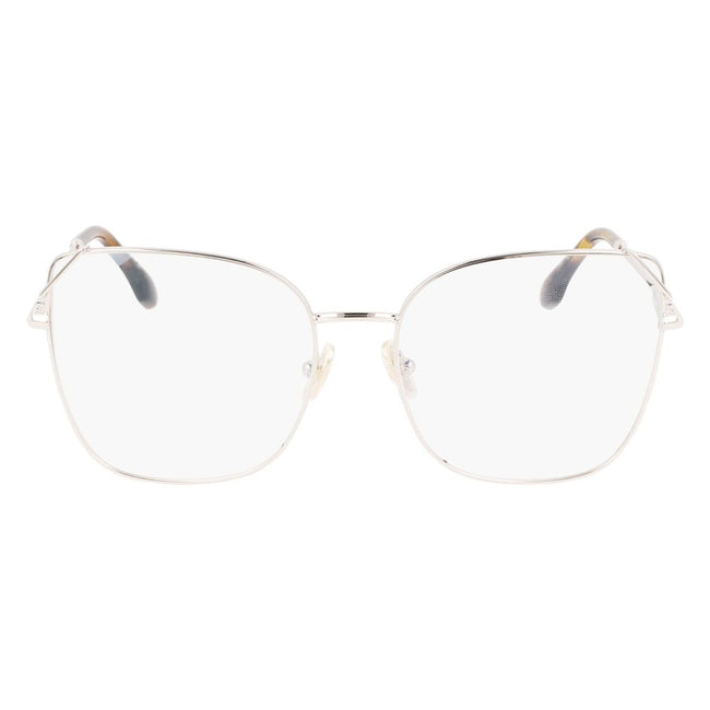 Victoria Beckham Gray Metal Glasses (Frames) Victoria Beckham