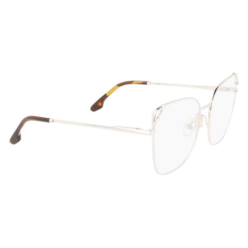 Victoria Beckham Gray Metal Glasses (Frames) Victoria Beckham