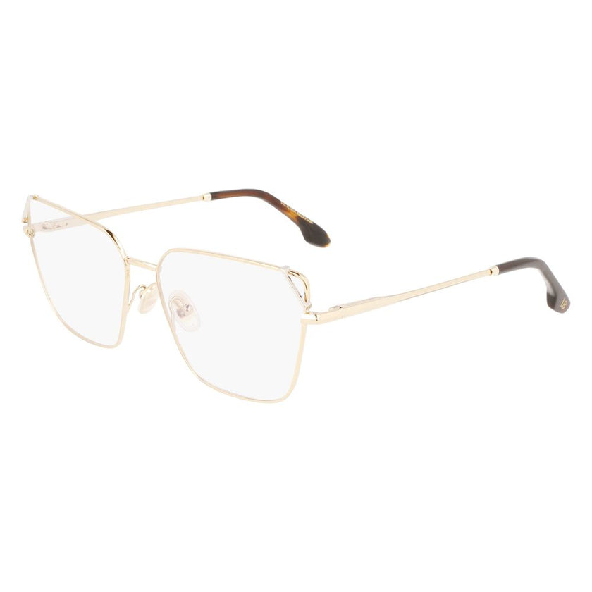 Victoria Beckham Gold Metal Glasses (Frames) Victoria Beckham