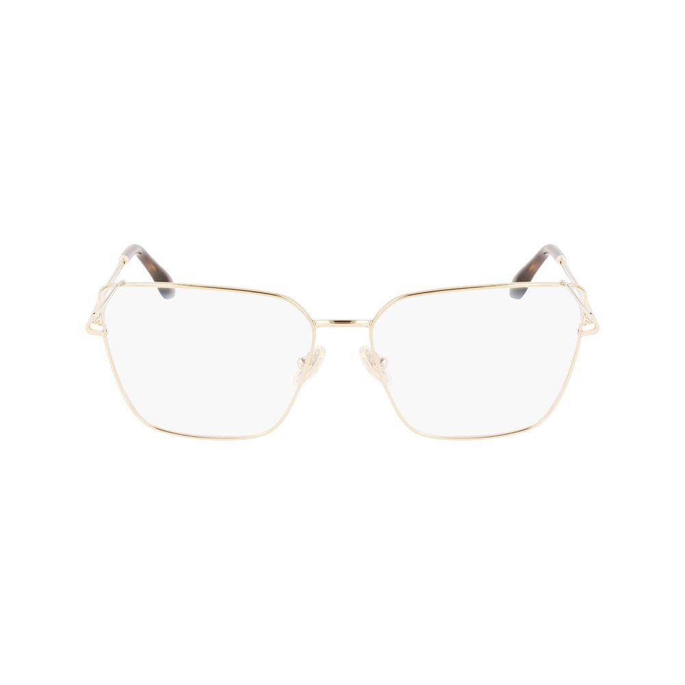 Victoria Beckham Gold Metal Glasses (Frames) Victoria Beckham