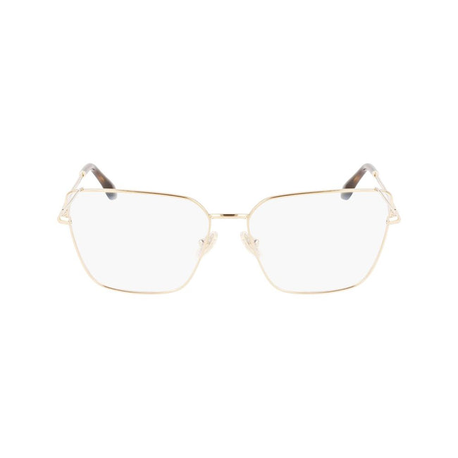 Victoria Beckham Gold Metal Glasses (Frames) Victoria Beckham