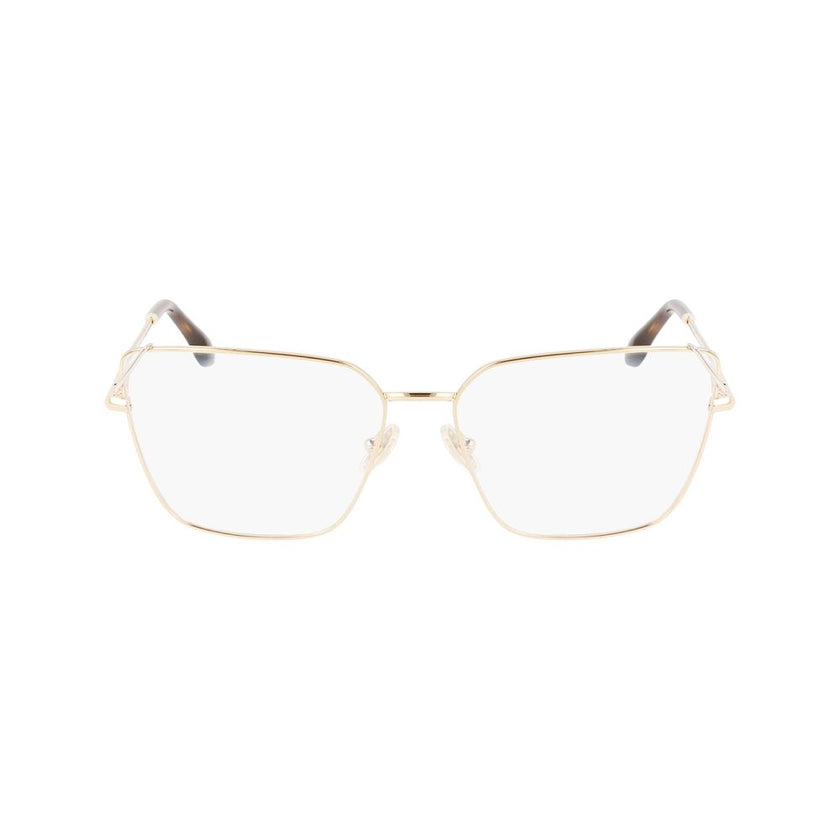 Victoria Beckham Gold Metal Glasses (Frames) Victoria Beckham