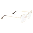 Victoria Beckham Gold Metal Glasses (Frames) Victoria Beckham