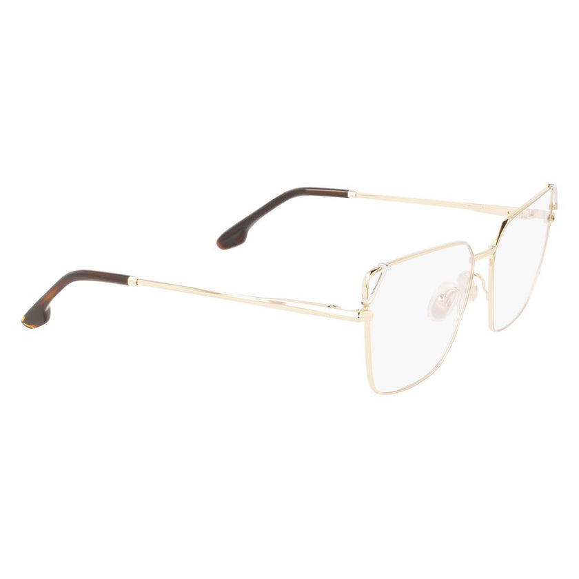 Victoria Beckham Gold Metal Glasses (Frames) Victoria Beckham