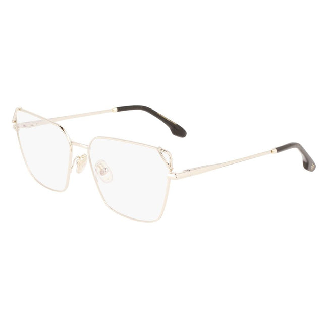 Victoria Beckham Gold Metal Glasses (Frames) Victoria Beckham