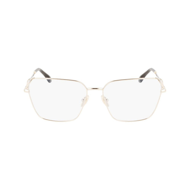 Victoria Beckham Gold Metal Glasses (Frames) Victoria Beckham