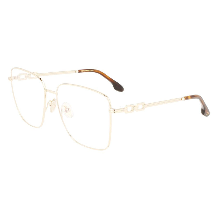Victoria Beckham Gold Metal Glasses (Frames) Victoria Beckham