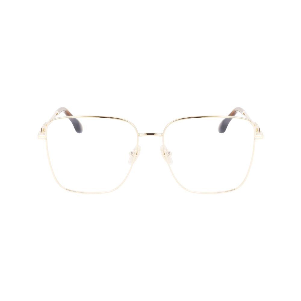 Victoria Beckham Gold Metal Glasses (Frames) Victoria Beckham