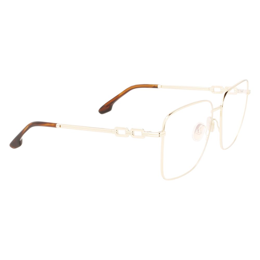 Victoria Beckham Gold Metal Glasses (Frames) Victoria Beckham