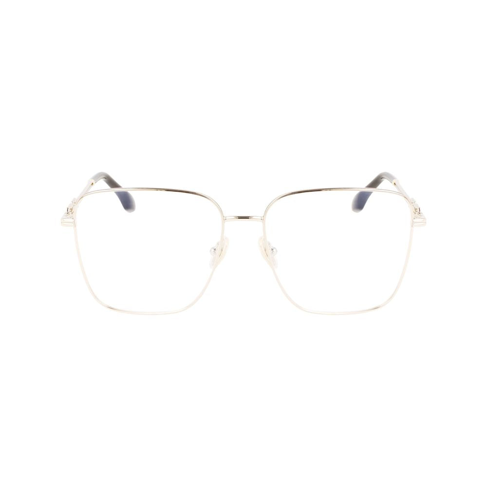 Victoria Beckham Gold Metal Glasses (Frames) Victoria Beckham