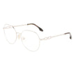 Victoria Beckham Gray Metal Glasses (Frames) Victoria Beckham