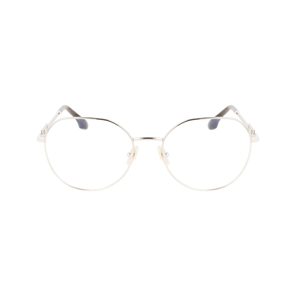 Victoria Beckham Gray Metal Glasses (Frames) Victoria Beckham
