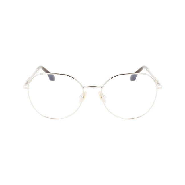 Victoria Beckham Gray Metal Glasses (Frames) Victoria Beckham